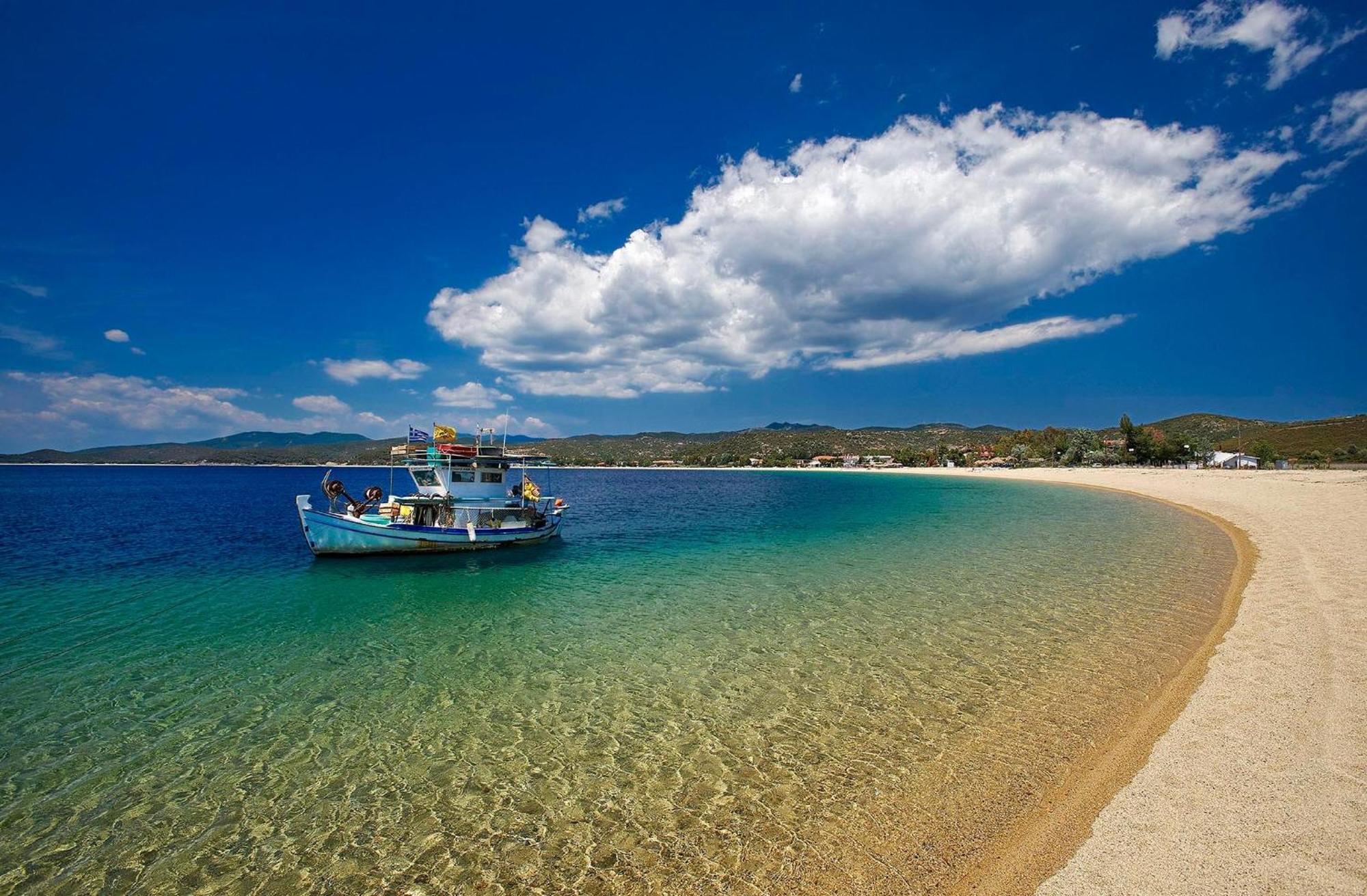 Hotel Ikos Oceania Nea Moudania Esterno foto
