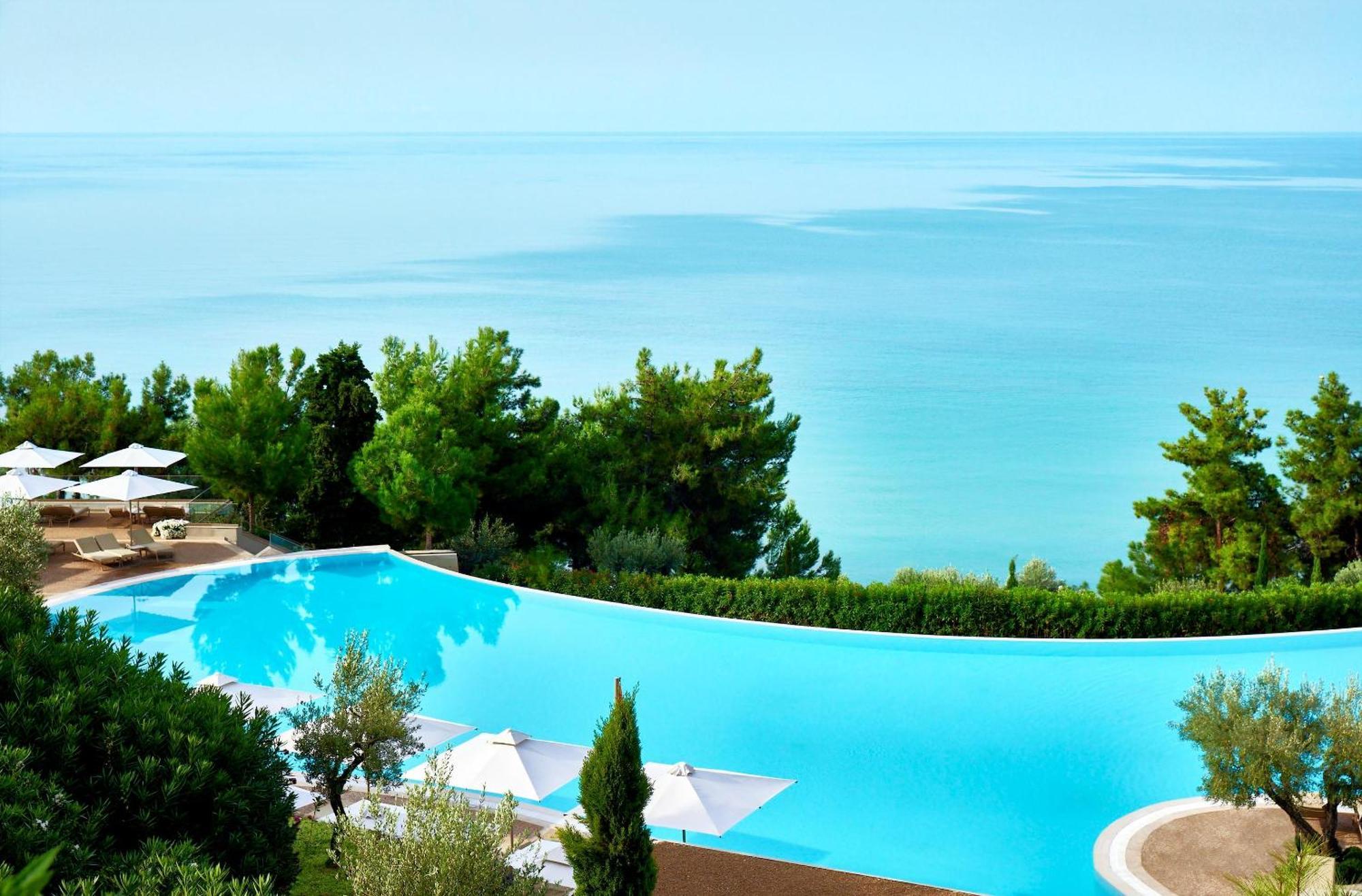 Hotel Ikos Oceania Nea Moudania Esterno foto