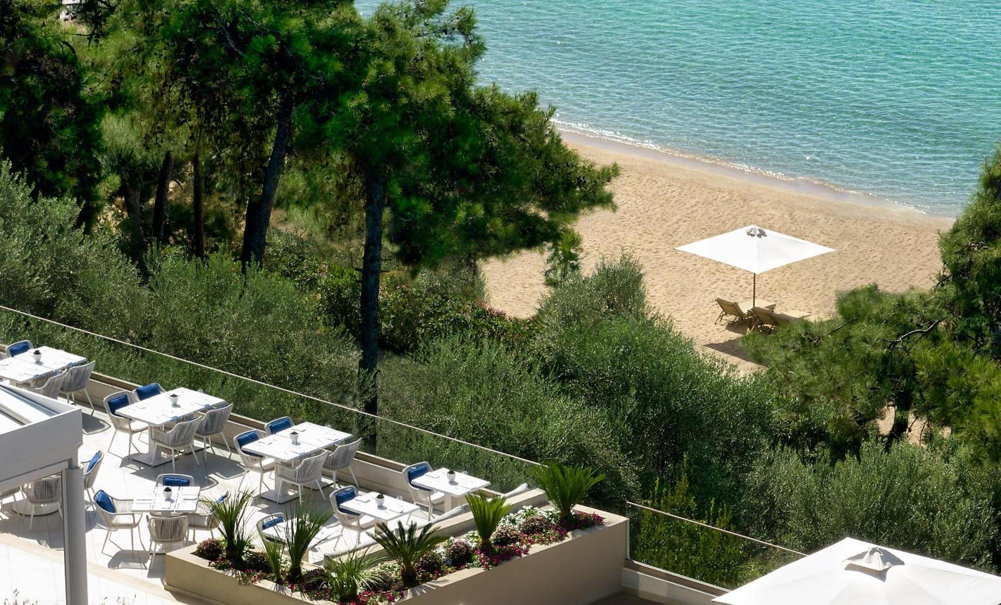 Hotel Ikos Oceania Nea Moudania Esterno foto
