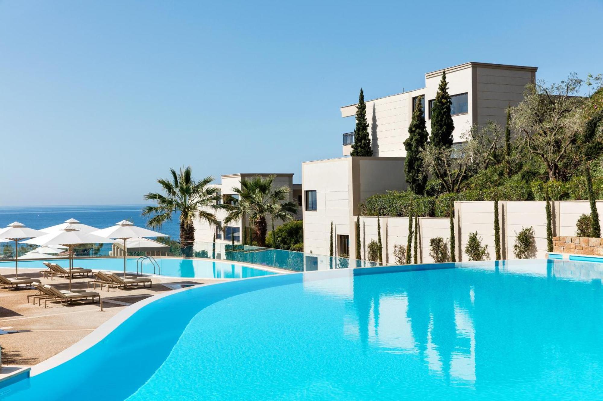 Hotel Ikos Oceania Nea Moudania Esterno foto